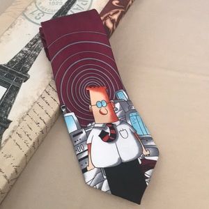 Dilbert Tie Polyester fun quirky tie